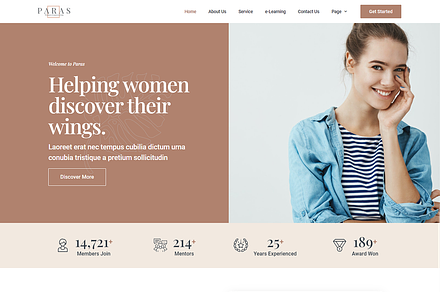 Business Coach for Women Template