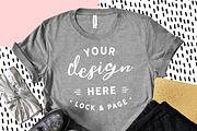 Bella Canvas 3001 Graphic Mockups, a Shirt Mockup by lock and page (Thumbnail 48 of 65)
