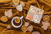 Autumn Mugs Clip Art Collection, a Seasonal Illustration by Leonaa art (Thumbnail 12 of 13)