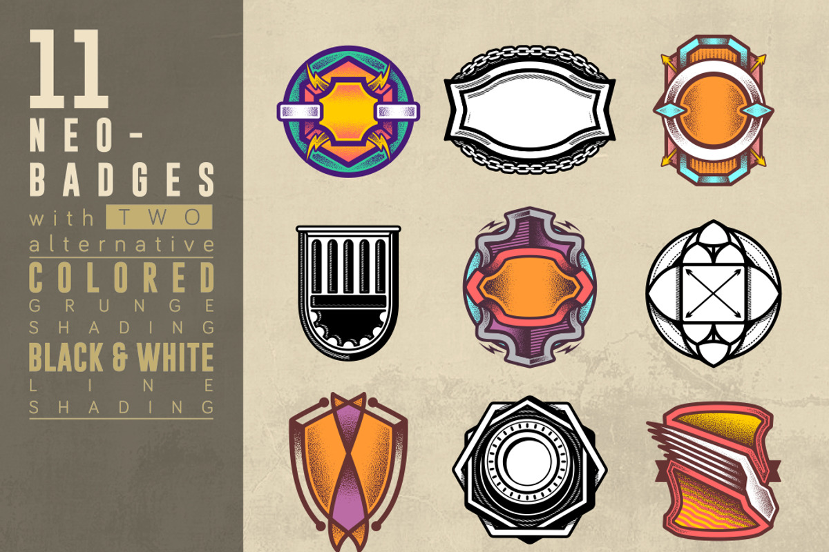 NEO-BADGES