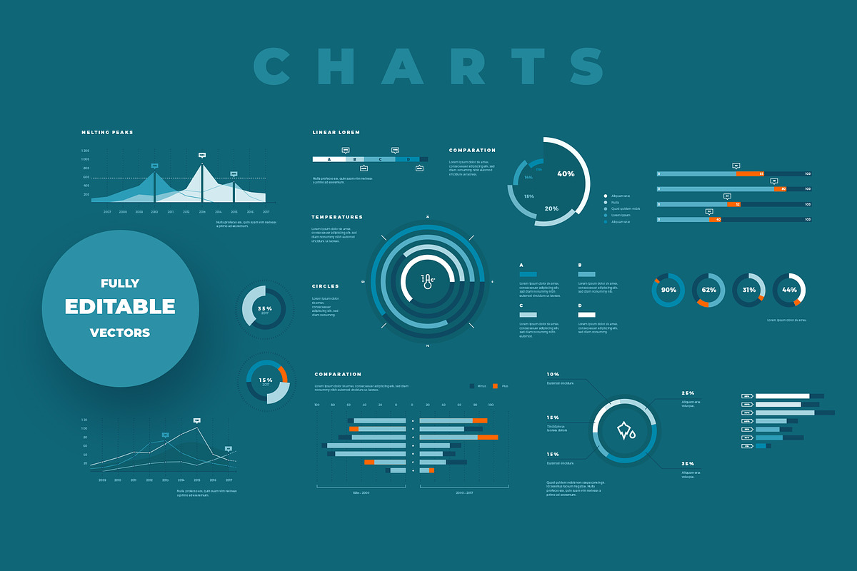Iceberg infographic, a Work Illustration by blauananas (Photo 4 of 8)