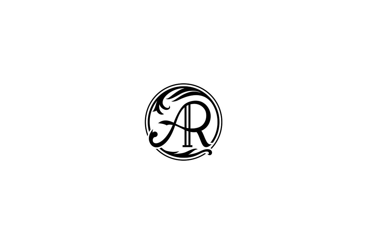 Minimalist Luxury Initials AR Logo, a Branding & Logo Template by Luxury Logos (Photo 3 of 4)