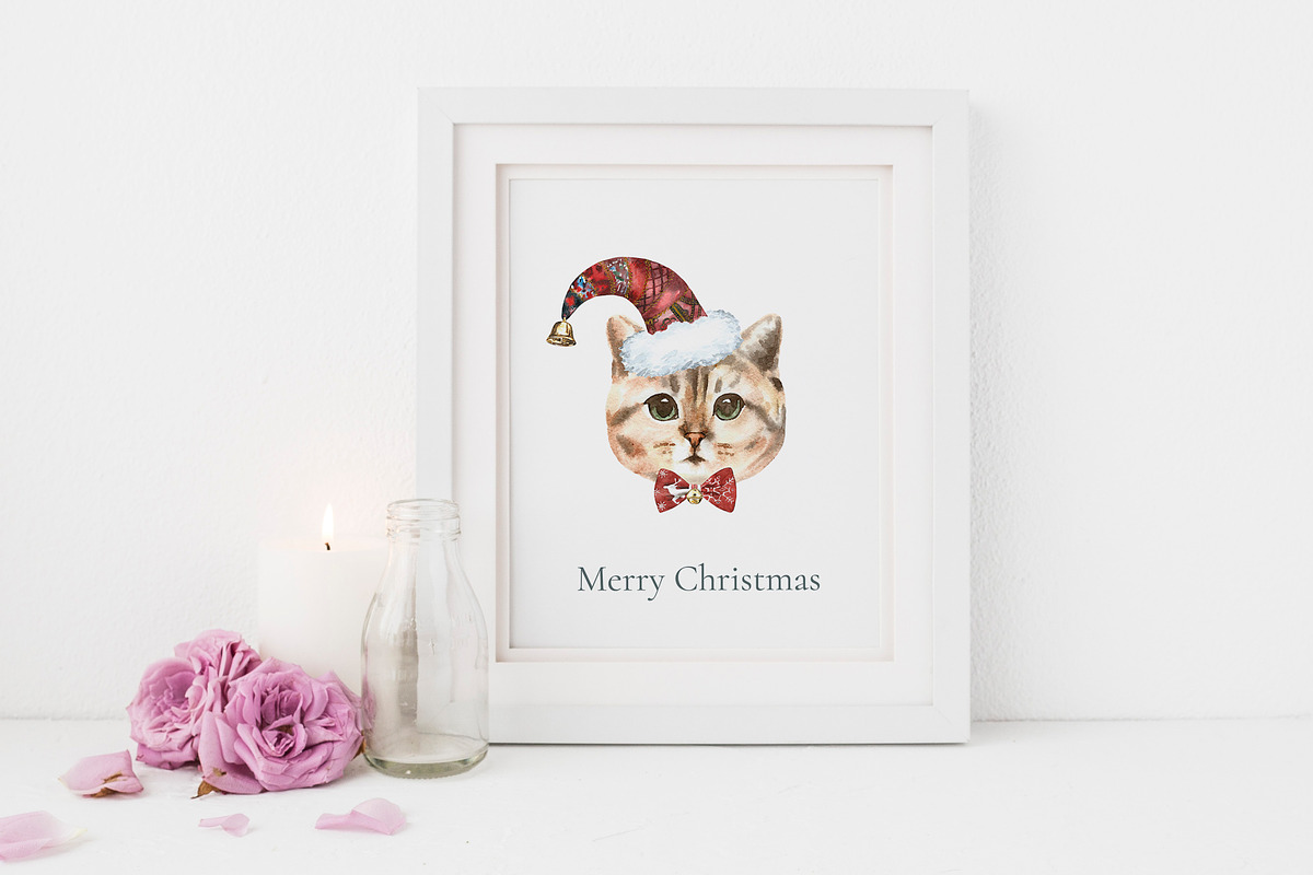 Christmas Character Dogs & Cats, an Animal Illustration by Catherine Wheel (Photo 12 of 23)