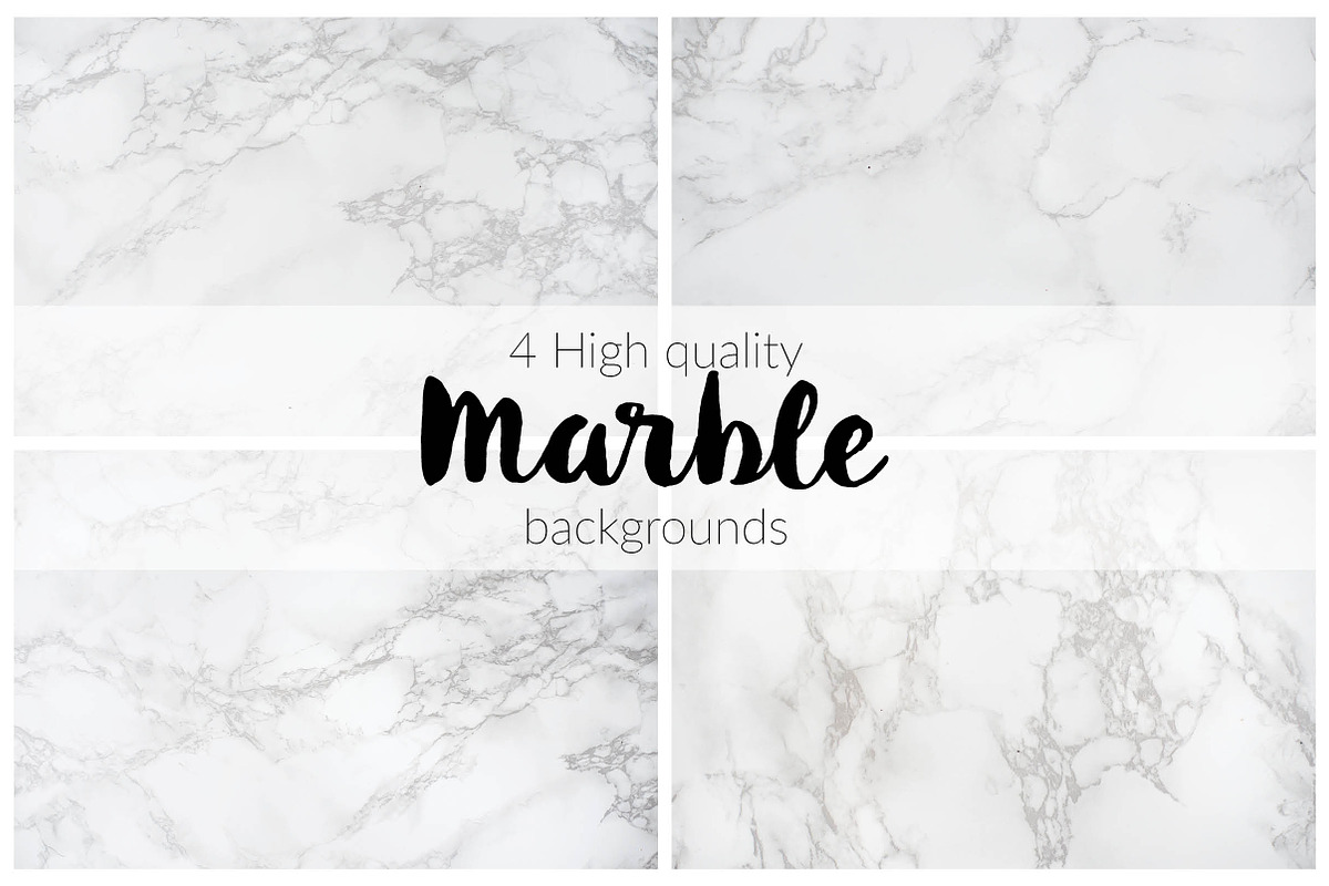 BUNDLE: 4 Marble Backgrounds, a Background Photo by Suzy-Lou (Photo 1 of 5)