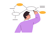 Students learn, study. Education set, an Education Illustration by Good Studio (Thumbnail 13 of 17)