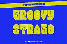 Groovy Strago - Typeface Font
