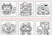 Bold & Easy Cozy Halloween Page, a Seasonal Illustration by Coco Bloom (Thumbnail 4 of 4)