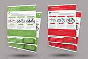 Cycle Shop Flyer Template, a Flyer Template by DeviserWeb (Thumbnail 2 of 2)