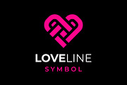 Love Heart Romance Logo, a Branding & Logo Template by Buqancreative (Thumbnail 2 of 4)