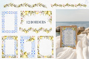 Mediterranean Lemon Olive Watercolor, an Object Illustration by Elena Medvedeva (Thumbnail 5 of 10)