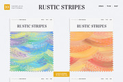 Rustic Stripes Seamless Patterns, a Pattern Graphic by Designnina Shop (Thumbnail 3 of 12)