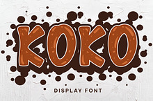 Koko - fun display font