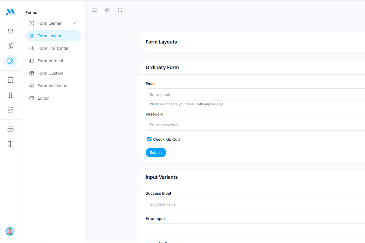 MaterialM Nuxt Js Admin Template, a Templates & Theme by WrapPixel (Photo 13 of 15)