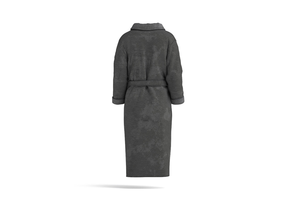 Black Hotel Bathrobe 3D Model, an Object 3D Model by rebrandy (Photo 3 of 9)