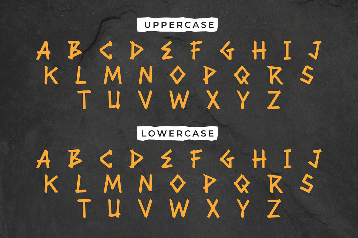 Ragnarun - Display Font, a Font by Mily Studio (Photo 4 of 10)