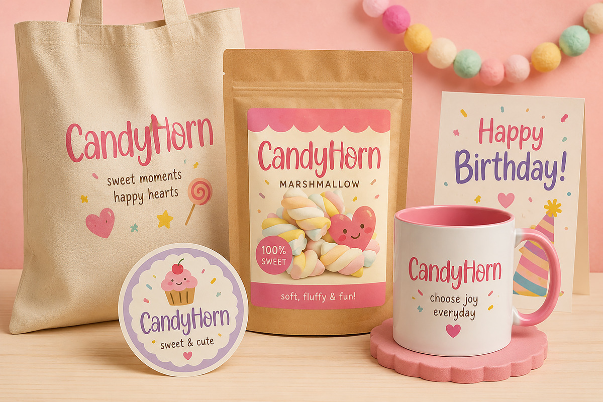 CandyHorn, a Handwritten Font by Wow Magic (Photo 3 of 5)