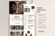 Luxury Medspa Website Template, a Landing Page Template by HAYAG Creatives (Thumbnail 2 of 8)