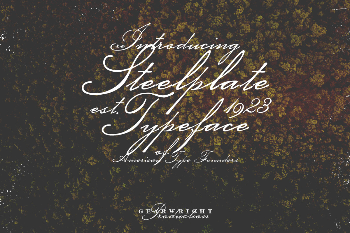 Steelplate Script preview 5