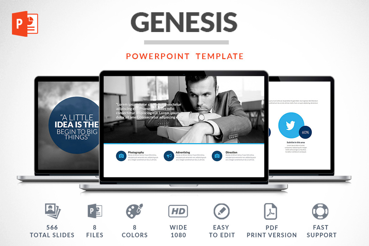 Genesis | Powerpoint Presentation, a Presentation Template by Zacomic Studios (Photo 1 of 3)
