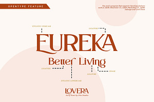 Lovera-Elegant Serif Font