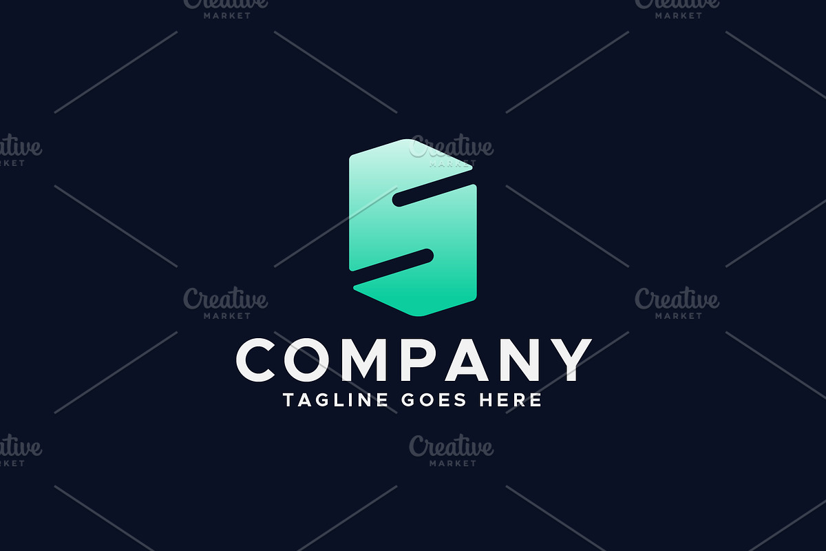 S letter unique logo design, a Branding & Logo Template by Amadul11 (Photo 1 of 4)