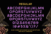 The Geronide - Hand Drawn Sans Serif, a Font by Letterhend Studio (Thumbnail 7 of 10)