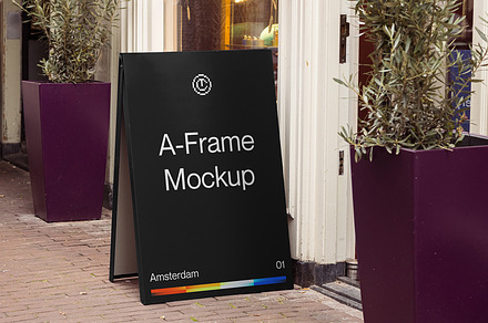 A-Frame Mockup AMS 01