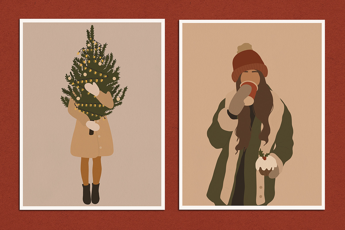 Christmas Story Abstract Art, a Decorative Illustration by Miracles Everywhere (Photo 2 of 9)