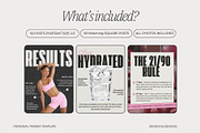 Personal Trainer Instagram Template, a Social Media Template by ZenSocialDesigns (Thumbnail 3 of 9)