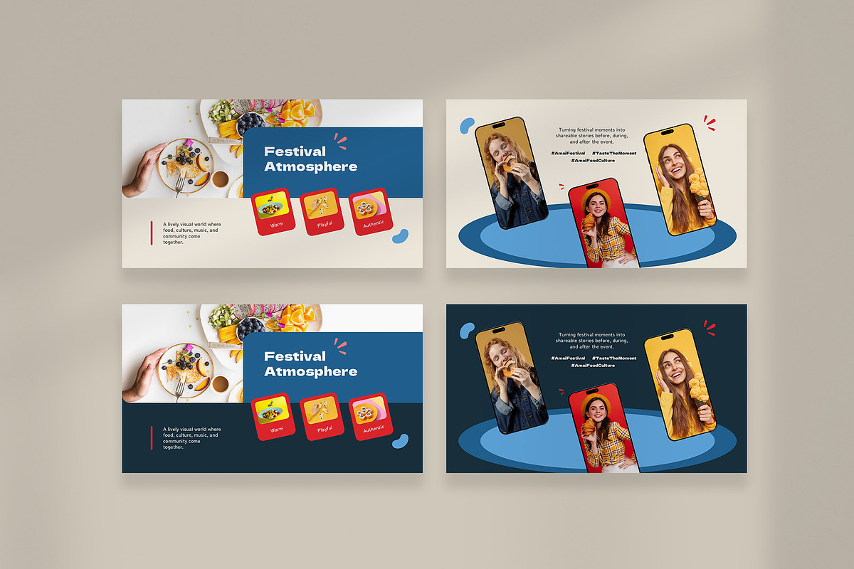 Amai - Food Festival PowerPoint, a Presentation Template by New Coral Design (Photo 4 of 10)