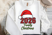 Family Christmas 2026 PNG, an Illustration by Black Bird Studio (Thumbnail 2 of 4)