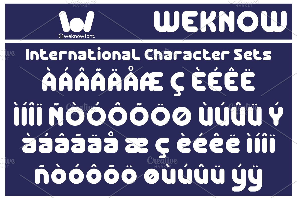 Graphic Research font, a Sans Serif Font by weknow (Photo 8 of 8)