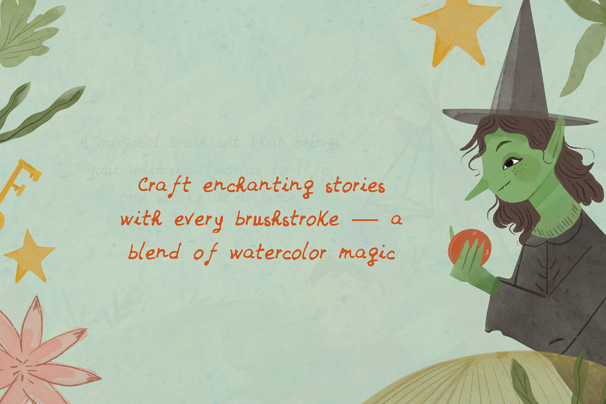 Ilustrarium brushes for procreate, a Brush Add-On by Eliza Moreno Illustration (Photo 3 of 6)