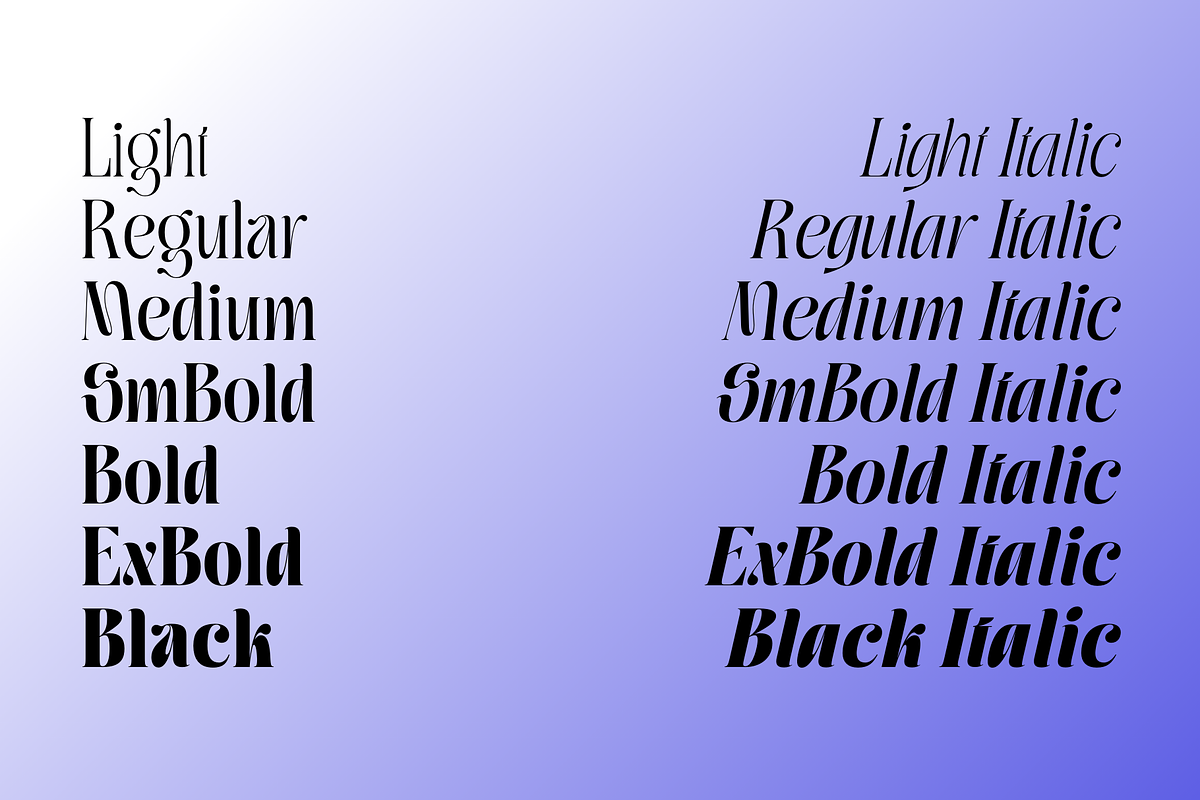 Moxtas - Display Family, a Serif Font by Holyline Design (Photo 2 of 17)