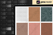 100 Procreate Paper Texture Brushes, a Brush Add-On by DrawingStoryShop (Thumbnail 6 of 6)