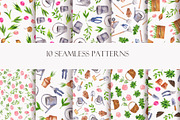 Gardening watercolor set, an Illustration by Watercolor & sketches (Thumbnail 5 of 7)