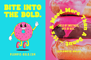 Plumpie Bold - Retro Display Font, a Font by Studio Moara (Thumbnail 5 of 8)