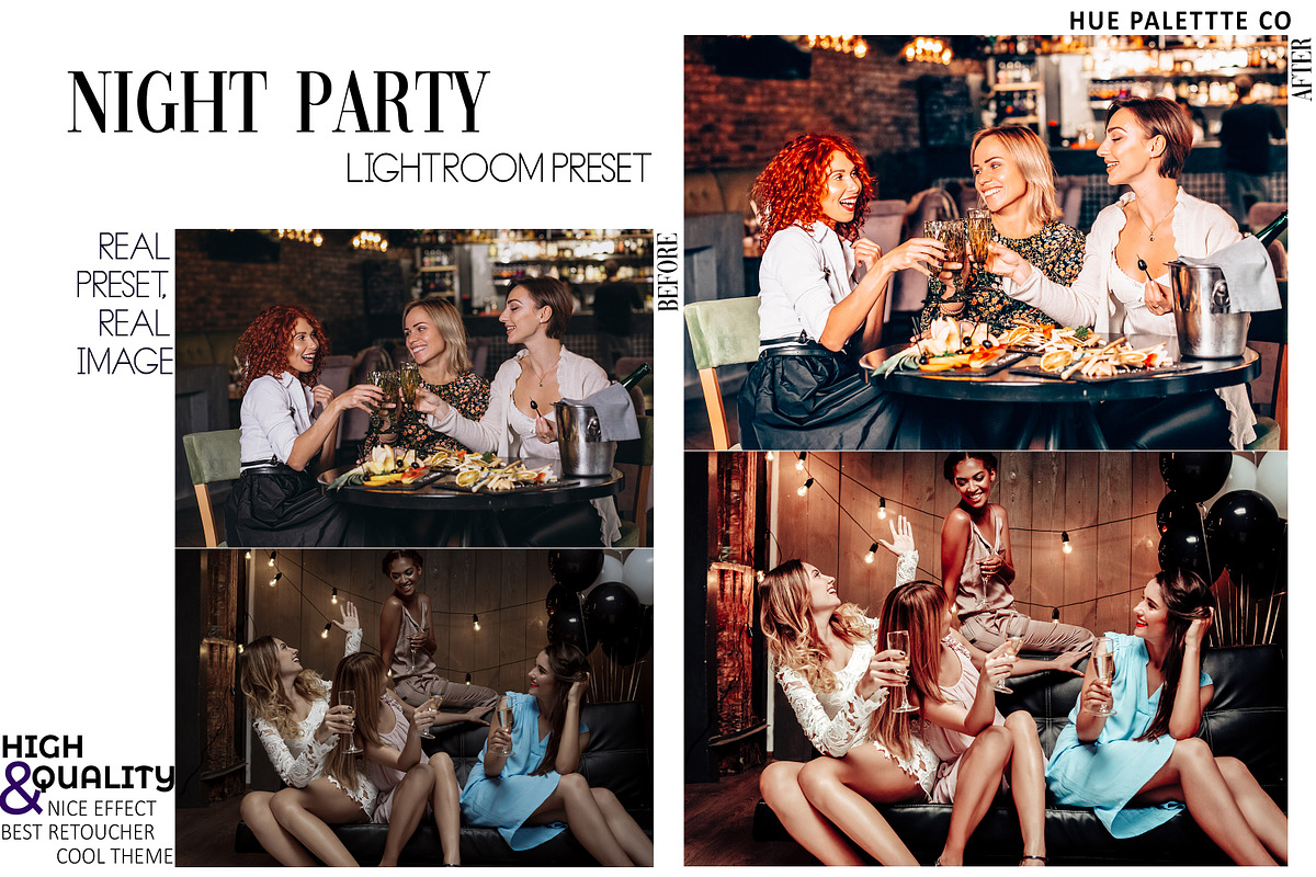 15 Float On Night Air Lr Presets, a Preset Add-On by Hue Palettte Studio (Photo 3 of 7)