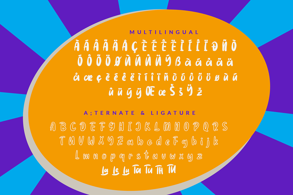 Last Lucky, a Handwritten Font by Wildan Type (Photo 8 of 9)