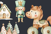 Sweet Gingerbread Clipart 50 PNG, a Seasonal Illustration by EleSArtDesign (Thumbnail 4 of 4)