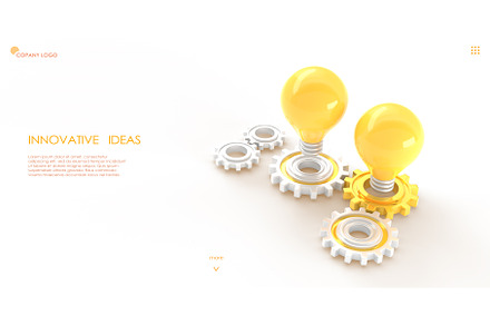 Innovative idea development, a Light 3D Model by Marozhkastudio