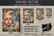 Astronomical Papers, Collage, a Person Illustration by Digital Art Mahdiseño (Thumbnail 2 of 9)
