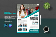 Business Conference Flyer, a Flyer Template by Designscozy (Thumbnail 1 of 5)