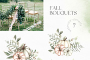 Watercolor Fall Greenery, an Illustration by YuliyaArtGarden (Thumbnail 4 of 10)