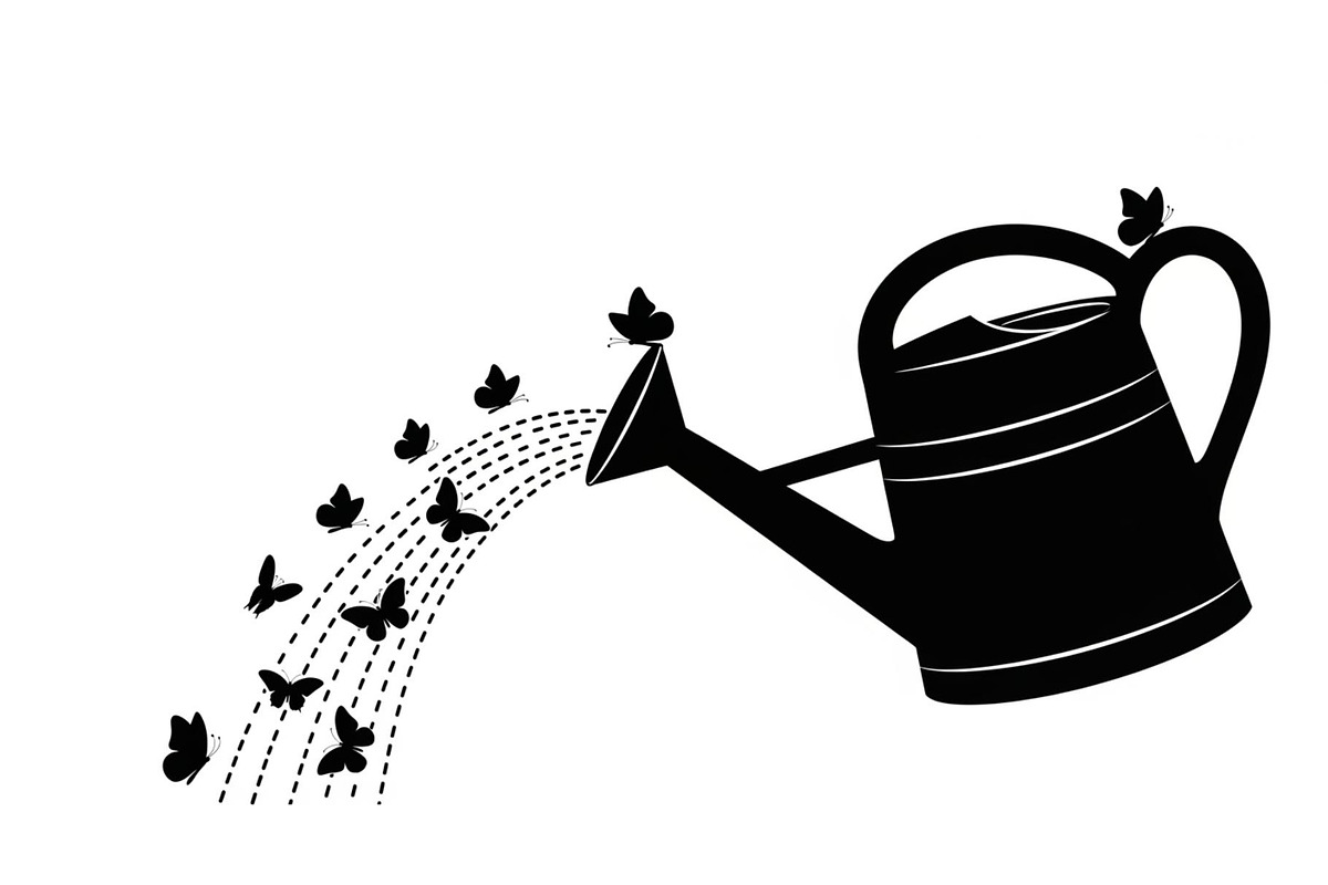 Garden Watering Can Bundle, an Illustration by Creativeshirt (Photo 25 of 31)