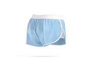 Blue Women Sport Shorts 3D Model, an Object 3D Model by rebrandy (Thumbnail 5 of 9)