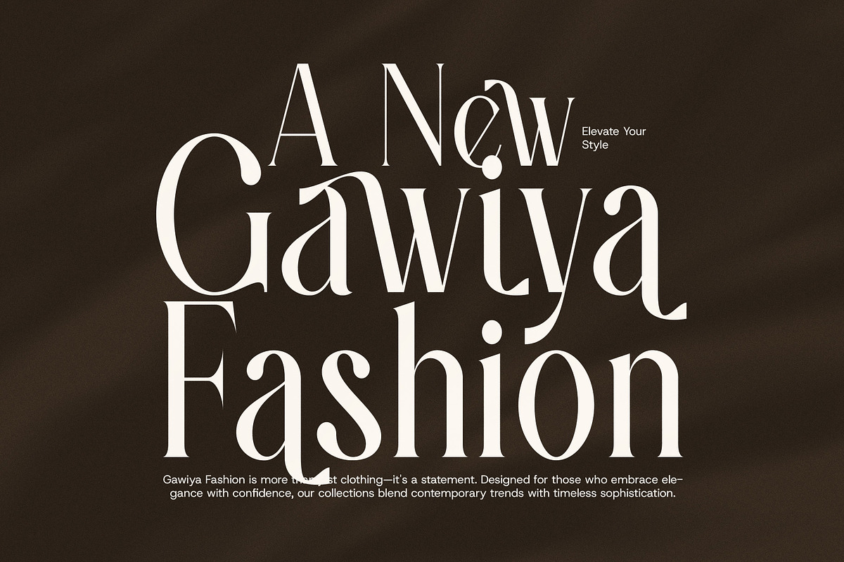 Davish Elegant Serif Font, a Serif Font by Graphicxell (Photo 2 of 8)