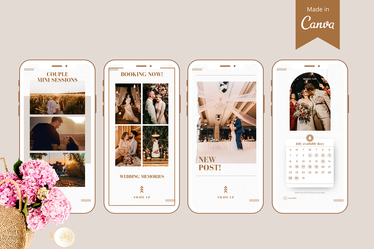Wedding Photographer Instagram Story, a Social Media Template by Bonita Digital Design (Photo 2 of 3)