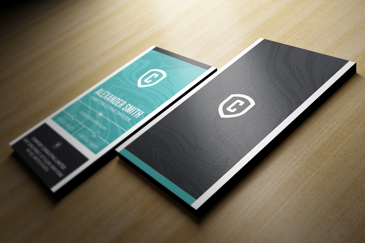 Modern Business Card, a Business Card Template by Marvel (Photo 3 of 5)