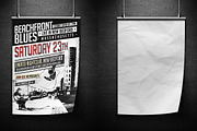 Dark Poster Mockup, a Print Template by CREATIVE DUDE (Thumbnail 6 of 6)